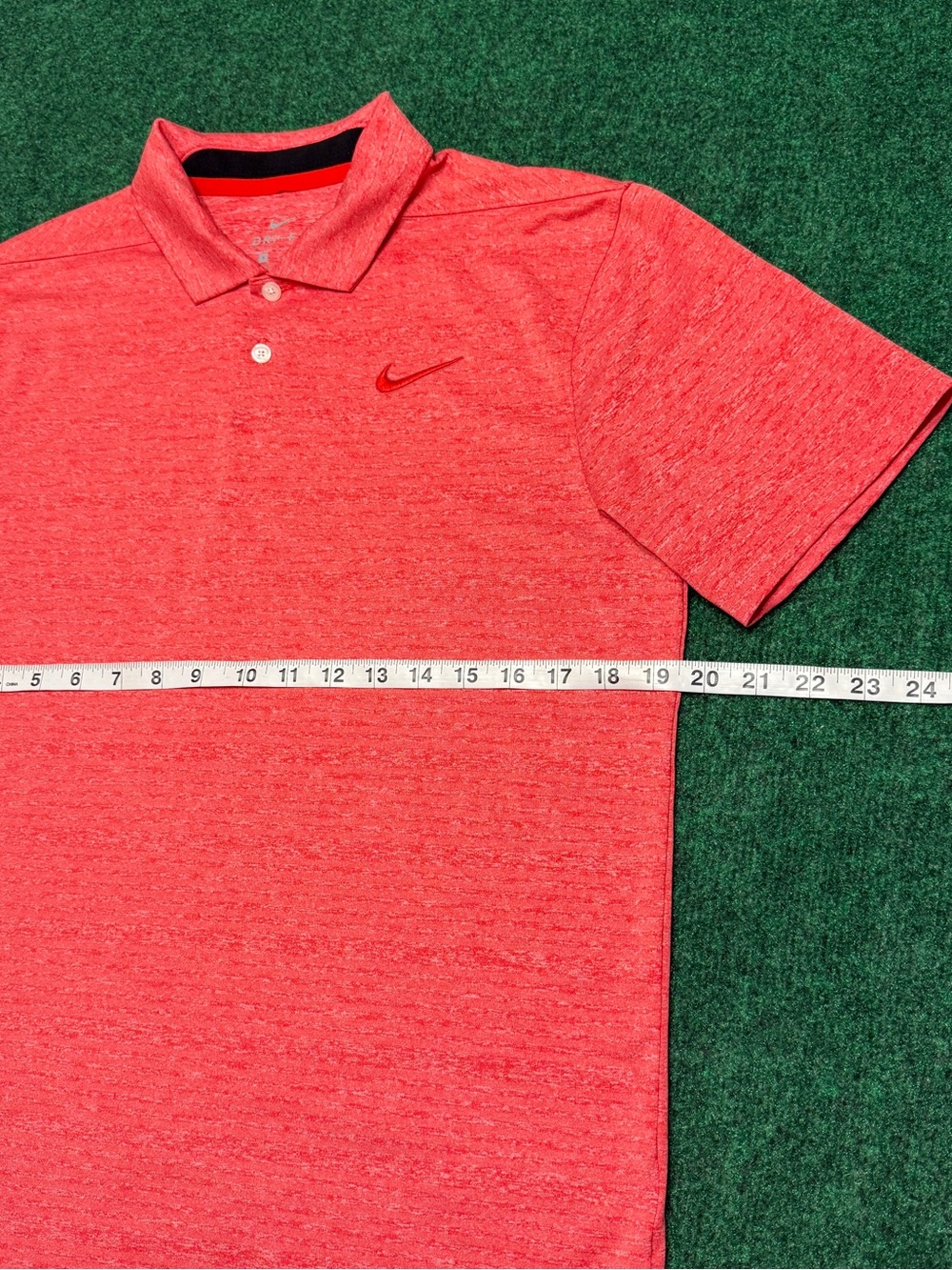 Nike Dri-FIT Heather Golf Polo (Size Small)